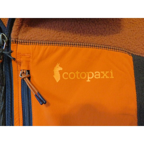 Cotopaxi Abrazo Mens Half-Zip Fleece Jacket Sz Small Brown Spice & Caven NWT 110 - Picture 4 of 6